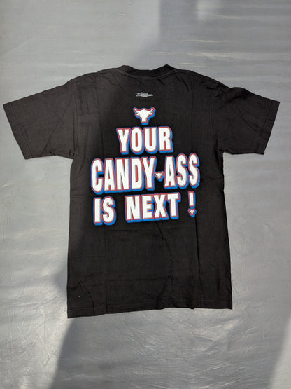 ザ・ロック「GET READY...」Tシャツ(WWE(2002) / ブラック)