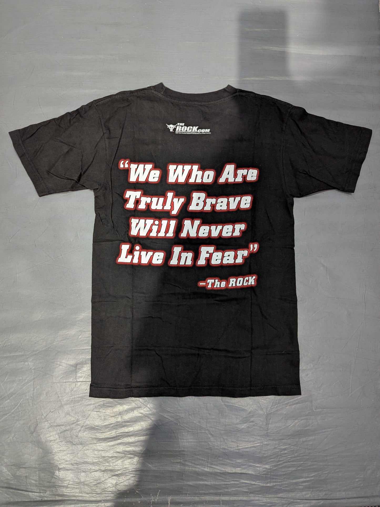 ザ・ロック「JUST BRING IT!」Tシャツ(WWF(2001) / ブラック)