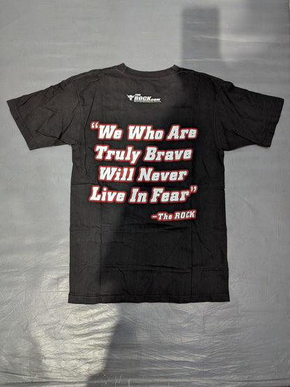 ザ・ロック「JUST BRING IT!」Tシャツ(WWF(2001) / ブラック)