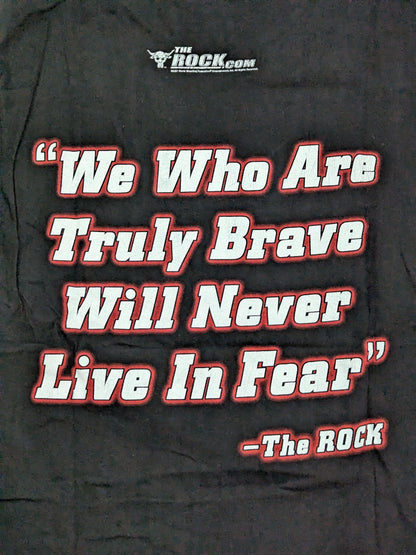 ザ・ロック「JUST BRING IT!」Tシャツ(WWF(2001) / ブラック)