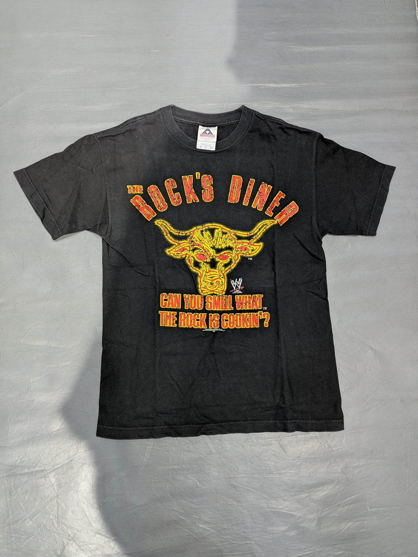 ザ・ロック「THE ROCK’S DINER」Tシャツ(WWE(2000s) / ブラック)