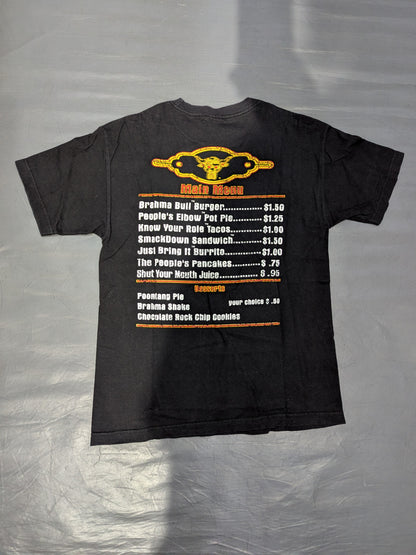 ザ・ロック「THE ROCK’S DINER」Tシャツ(WWE(2000s) / ブラック)