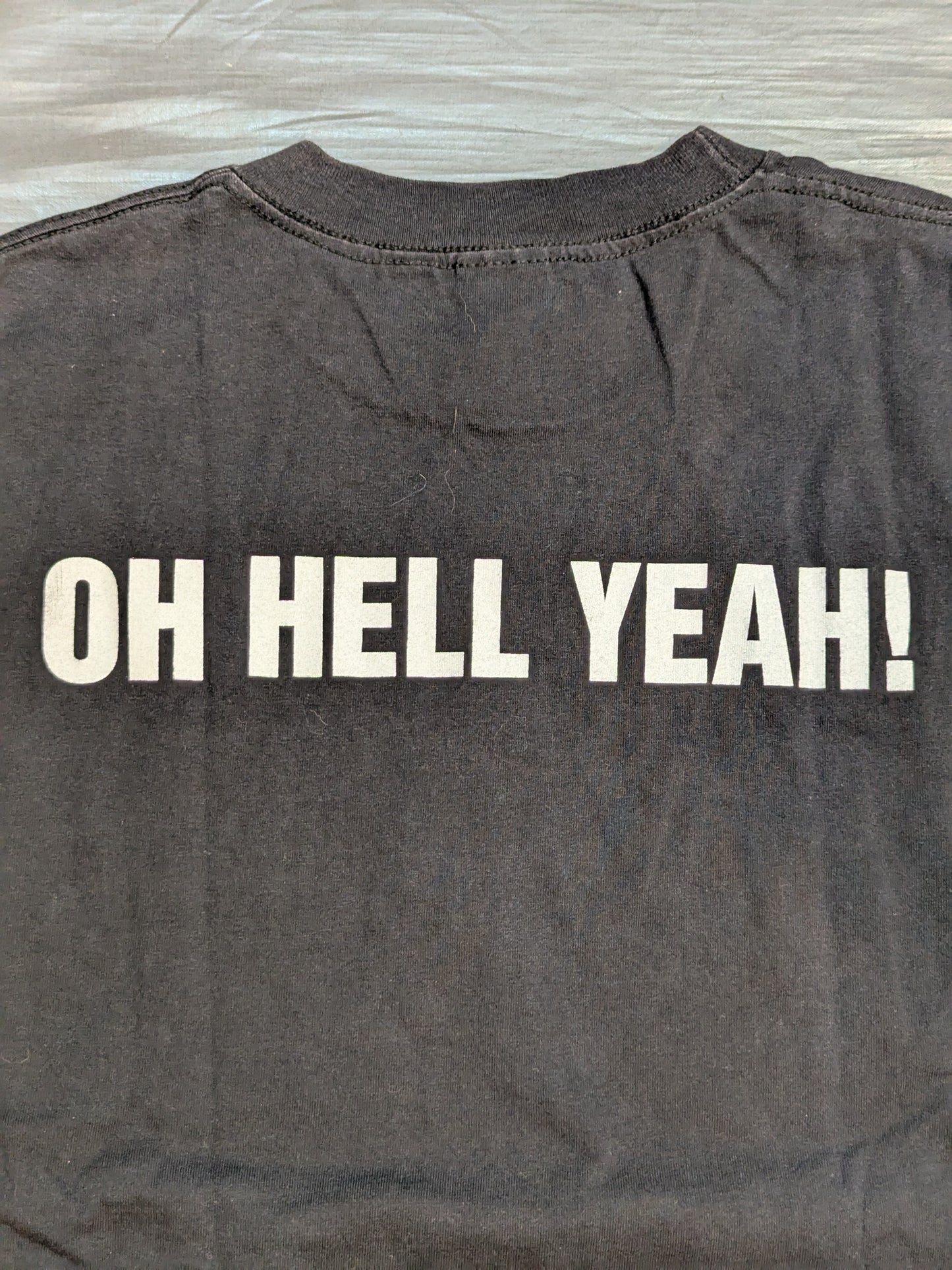 ストーンコールド・スティーブ・オースチン「I DID IT THE HARD WAY」Tシャツ(WWF(1998) / ブラック)