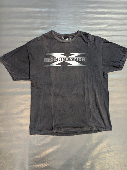 D-GENERATION X Logo T-Shirt (WWE (2003) / Black)
