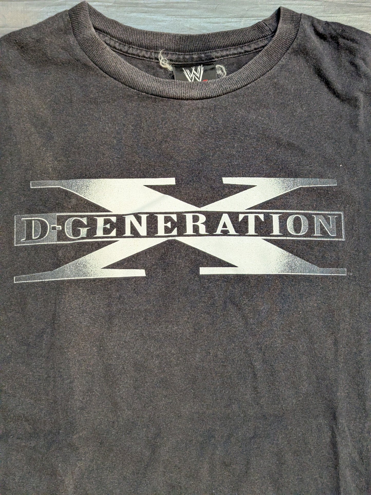 D-GENERATION X Logo T-Shirt (WWE (2003) / Black)