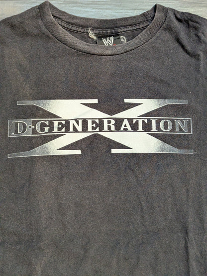 D-GENERATION X Logo T-Shirt (WWE (2003) / Black)