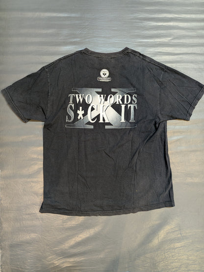 D-GENERATION X Logo T-Shirt (WWE (2003) / Black)
