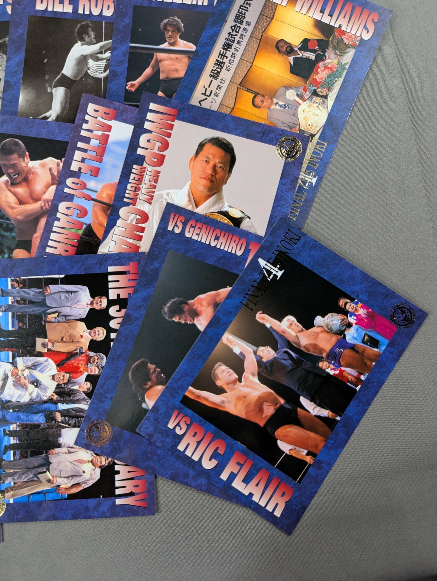 Antonio Inoki  Memorial Card Collection
