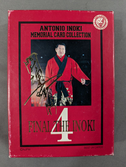 Antonio Inoki  Memorial Card Collection