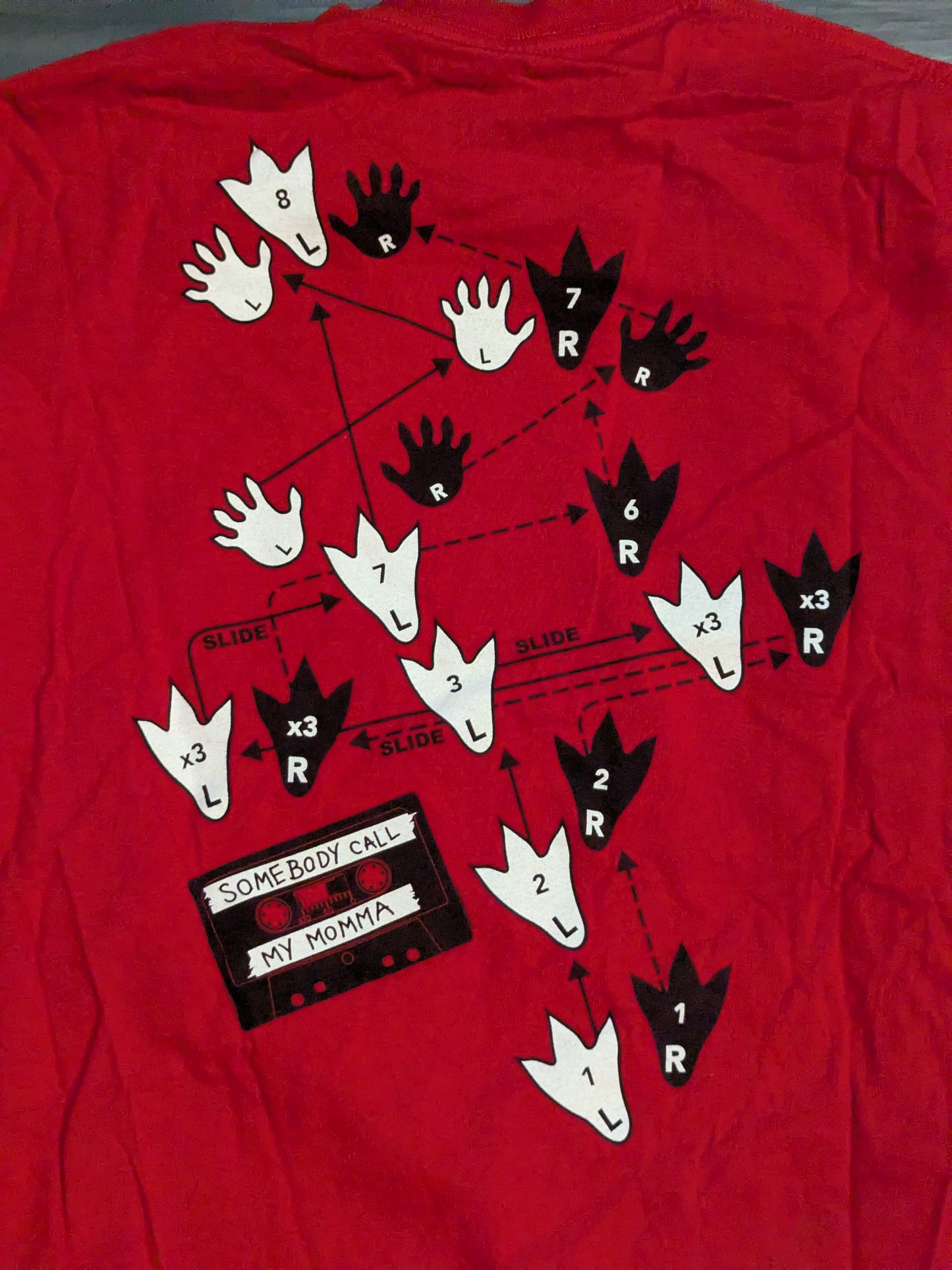 Broadus Clay 'FUNKASAURUS' T-shirt (WWE (2011) / Red)