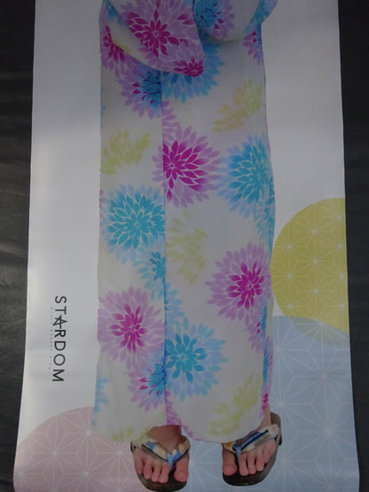 Mayu Iwatani Life-Size Tapestry 2024 Yukata