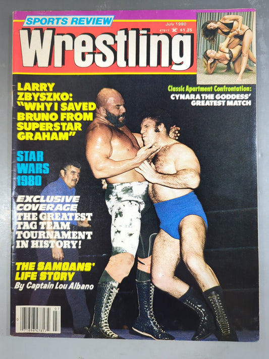 SPORTS REVIEW Wrestling 1980年7月号