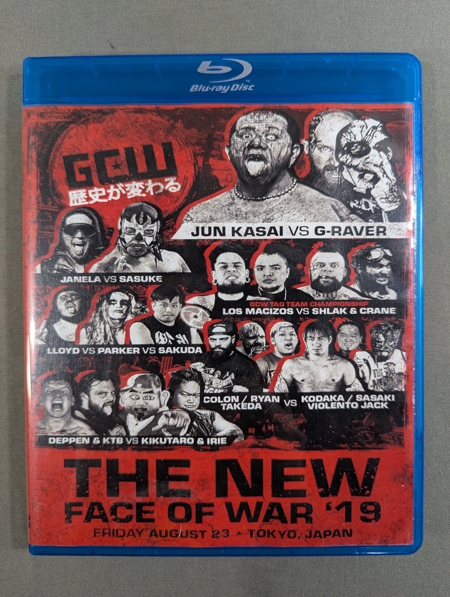 GCW THE NEW FACE OF WAR ’19