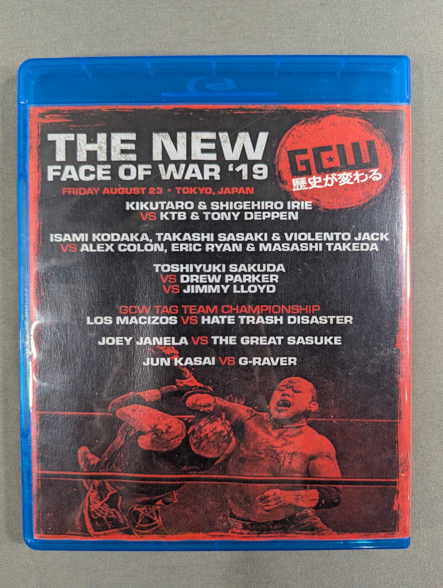 GCW THE NEW FACE OF WAR ’19