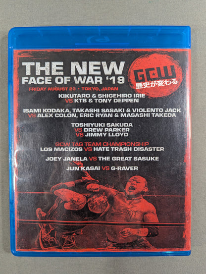 GCW THE NEW FACE OF WAR ’19
