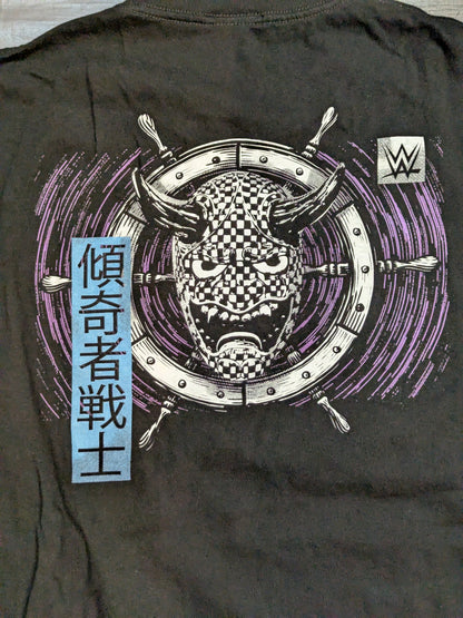 Asuka & Kairi Sane (Kabuki Warriors) Illustration T-shirt (Japan Performance 2025 / Black)