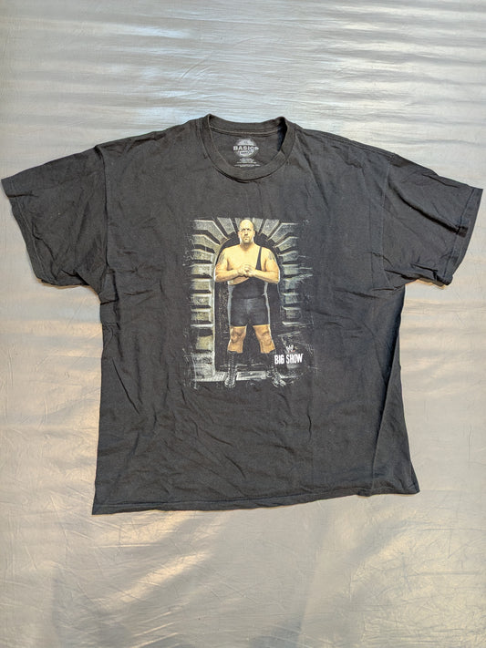 ビッグ・ショー ピクチャーTシャツ(WWE(2000s) / ブラック)