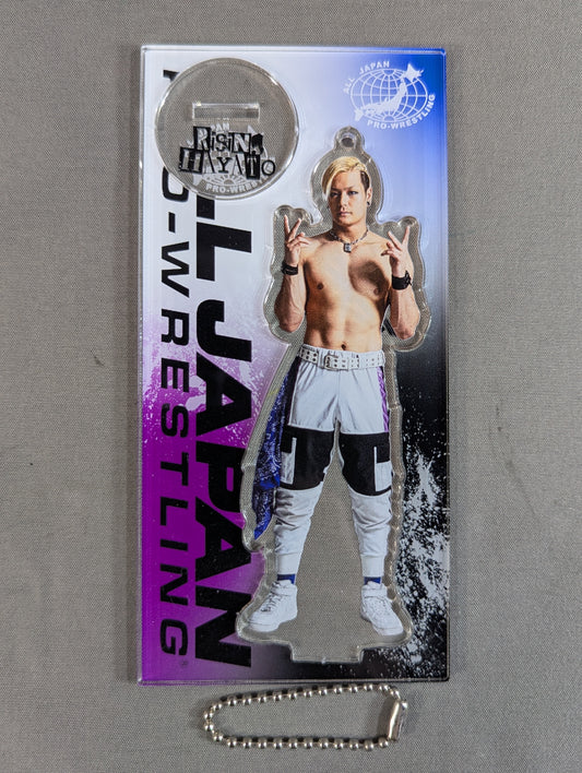 【直筆サイン入り】ライジングHAYATO アクリルスタンドキーホルダー