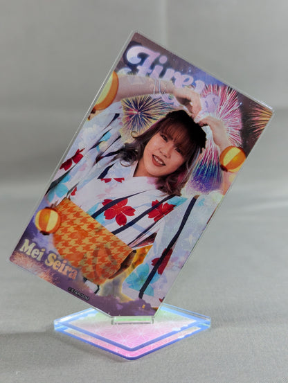 星来芽依 STARDOM CARD PARTY アクリルスタンド 浴衣2024