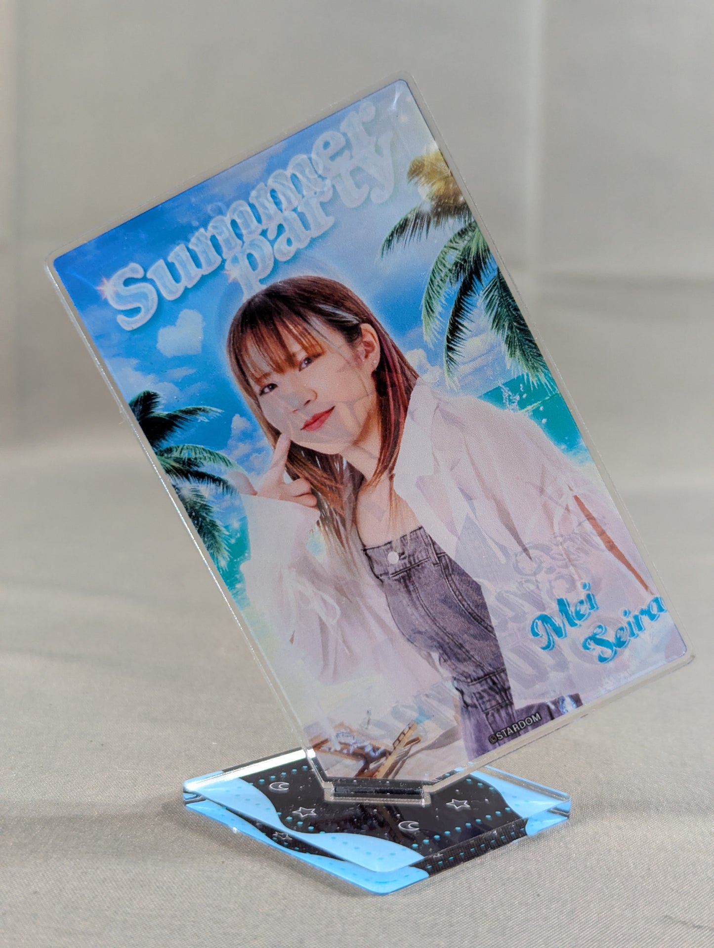 星来芽依 STARDOM CARD PARTY アクリルスタンド 私服2024