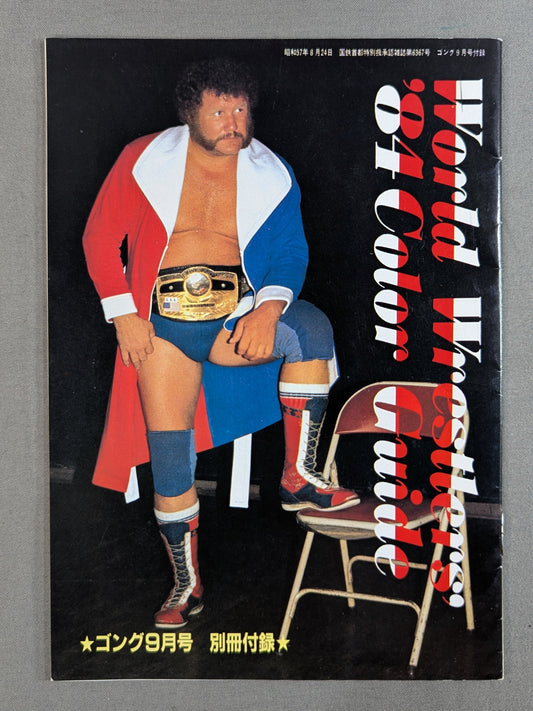 WORLD WRESTLERS ’84 COLOR GUIDE