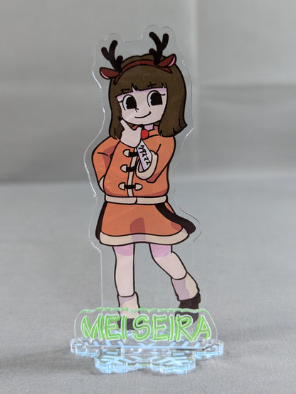 星来芽依 クリスマスイラストアクリルスタンド