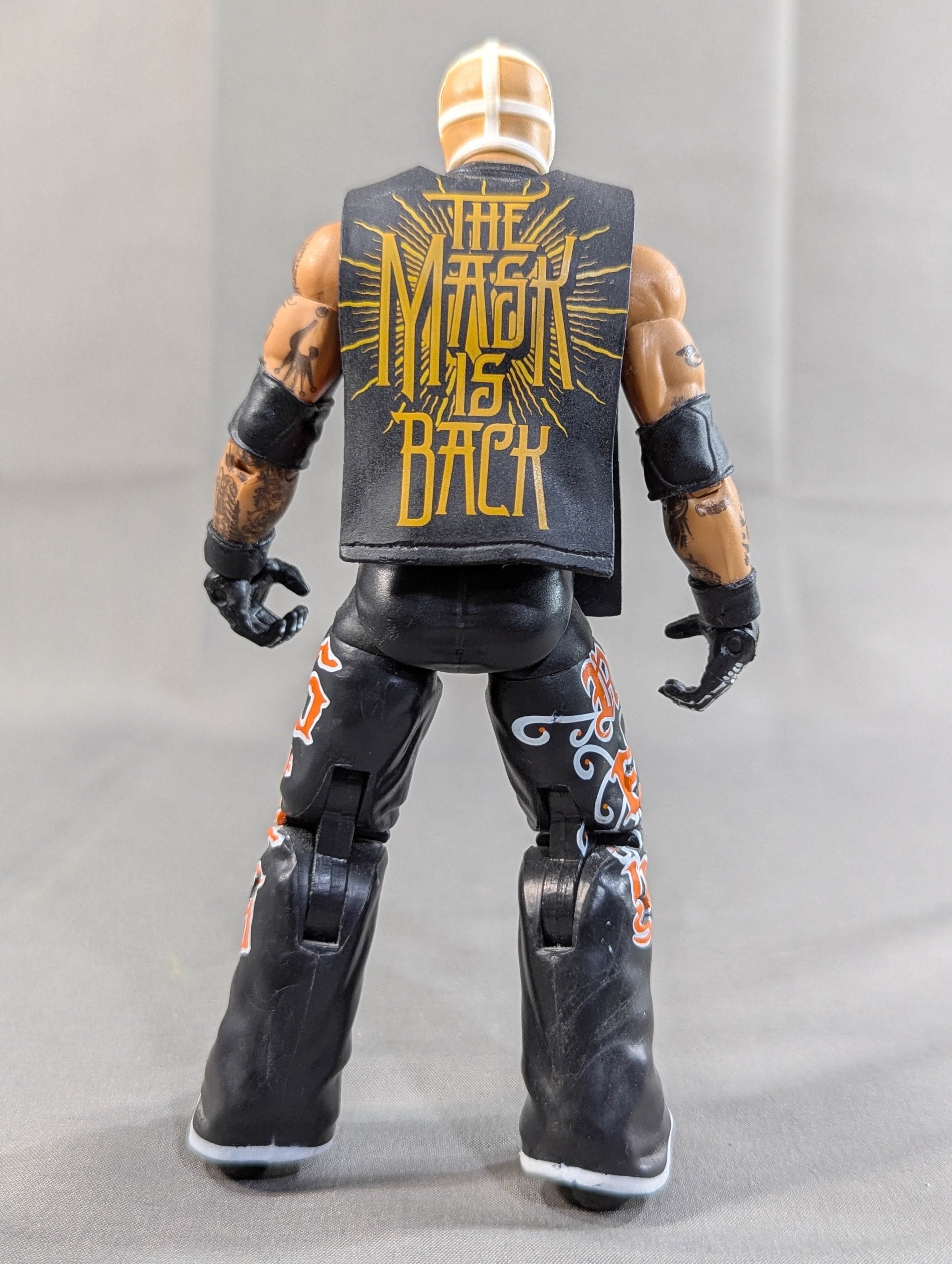 激レア!! ミステリオ マスク フード パーカー XL WWE タトゥー レイ・ミステリオ(白マスク) – 闘道館