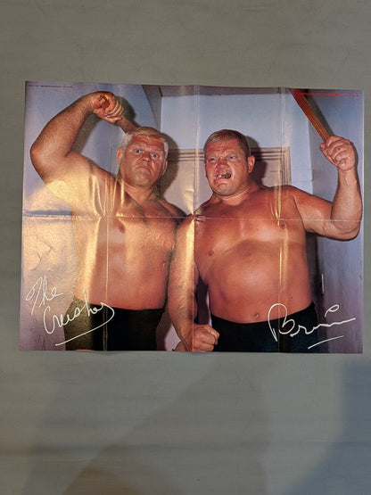 Crusher Lisowski  & Dick the Bruiser Magazine Appendix Poster