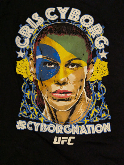 クリスチャン・サイボーグ「#CYBORGNATION」 UFC  Tシャツ