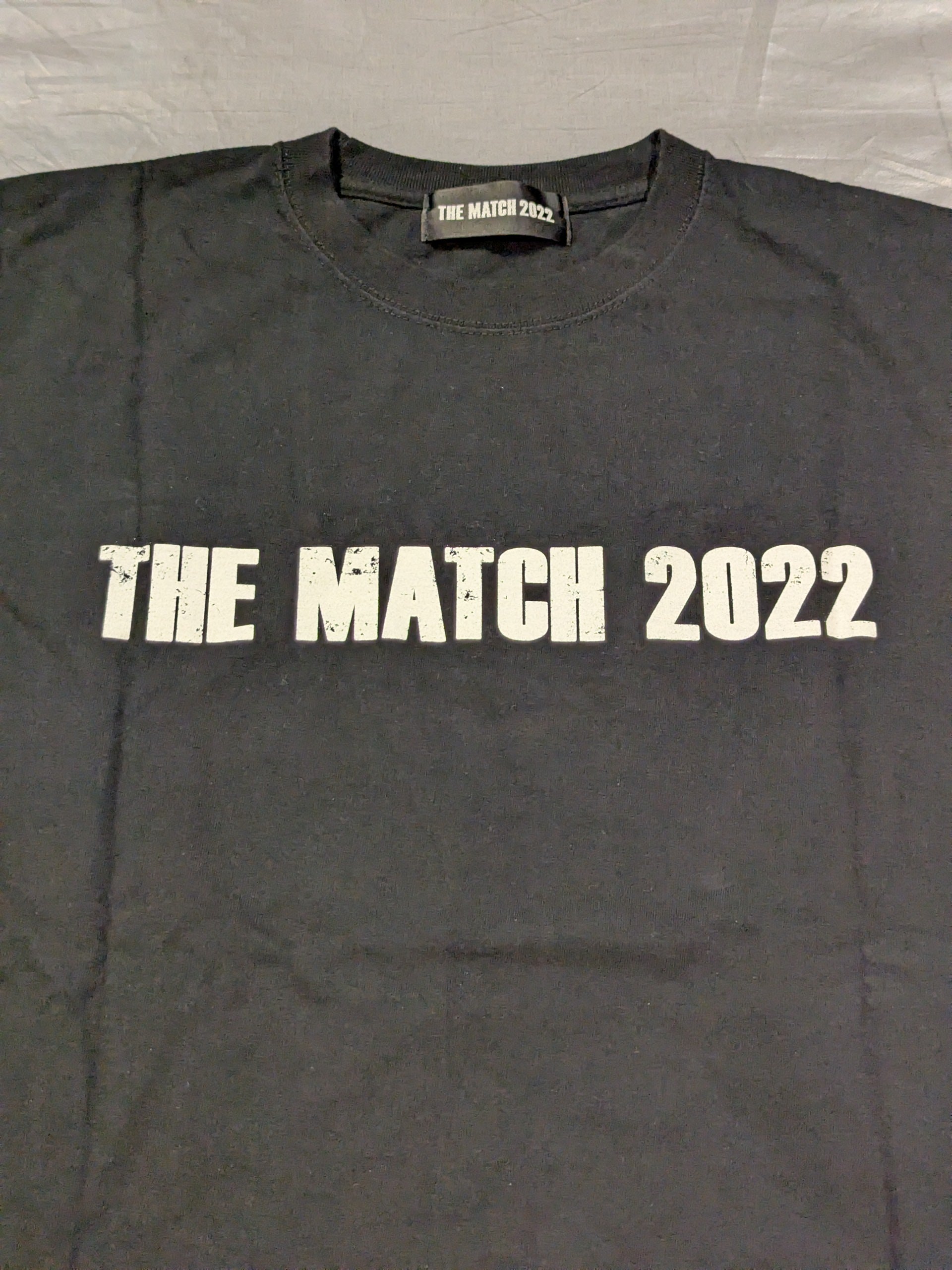 THE MATCH 2022 那須川天心vs武尊 Tシャツ(ブラック) – 闘道館