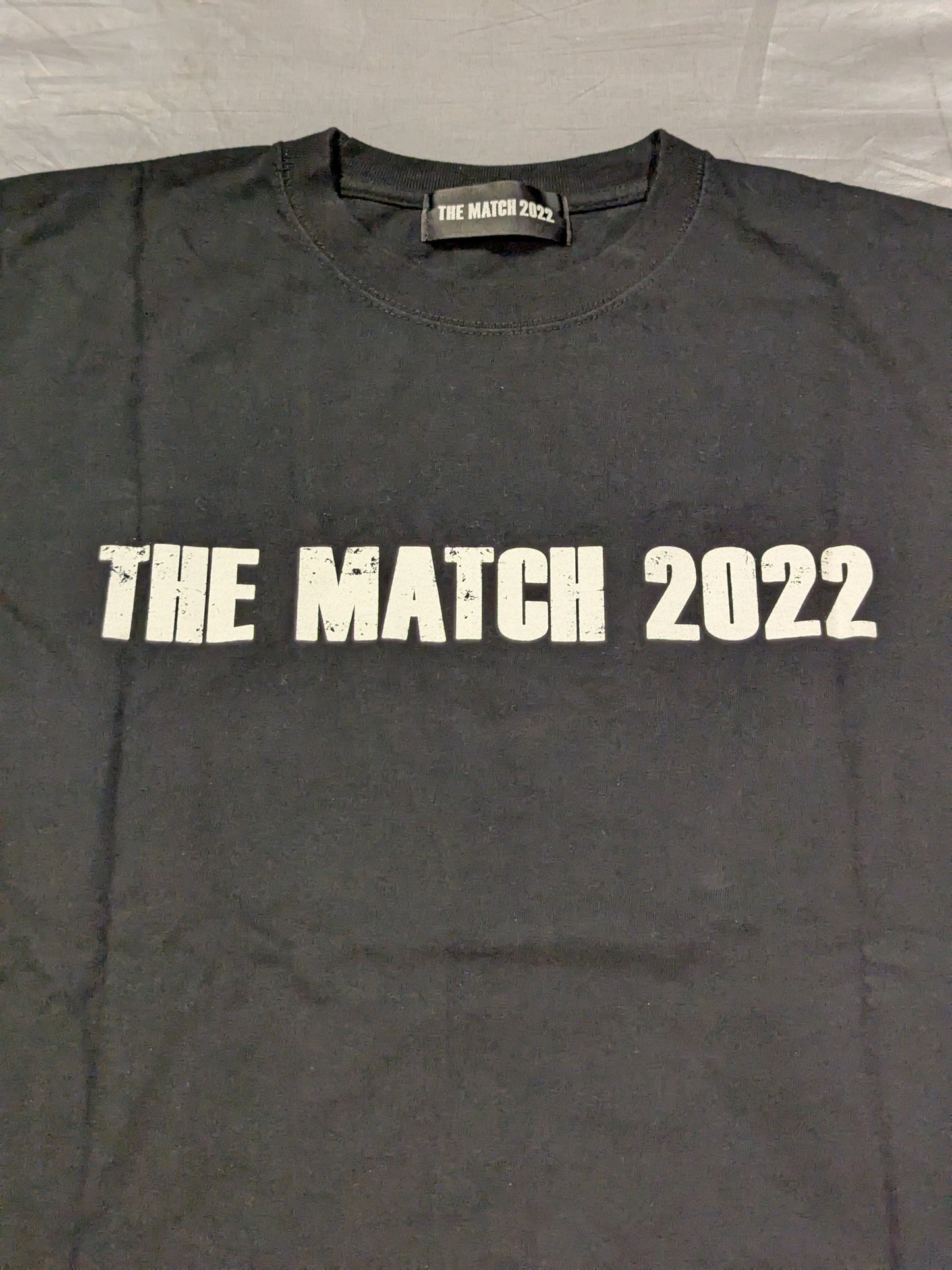 THE MATCH 2022 那須川天心vs武尊 Tシャツ(ブラック)