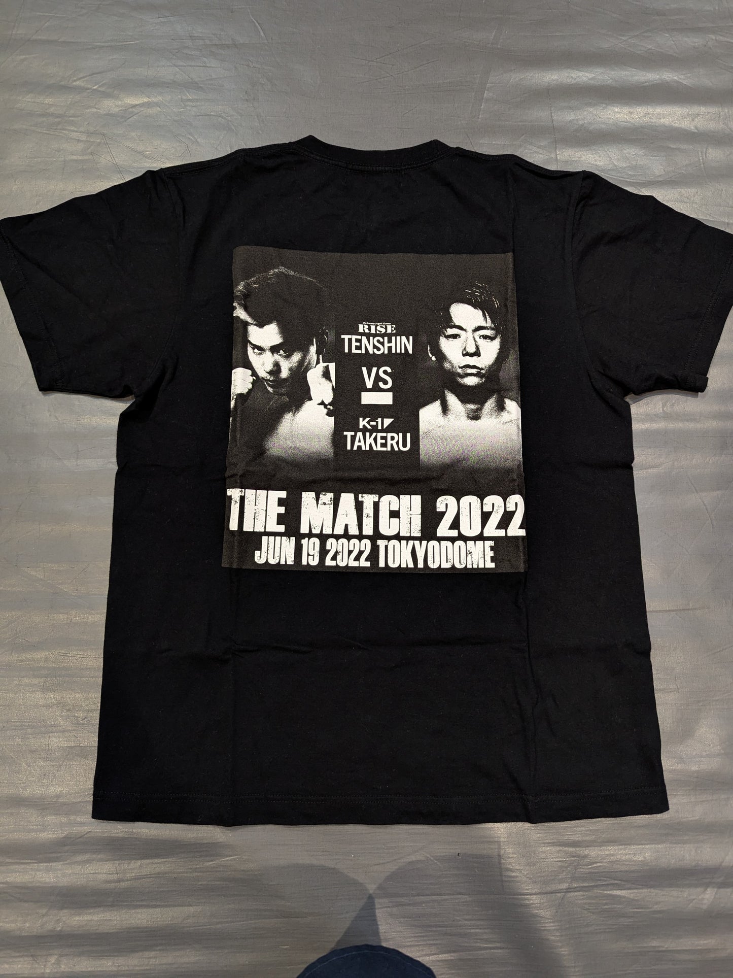 THE MATCH 2022 那須川天心vs武尊 Tシャツ(ブラック)
