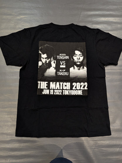 THE MATCH 2022 那須川天心vs武尊 Tシャツ(ブラック)