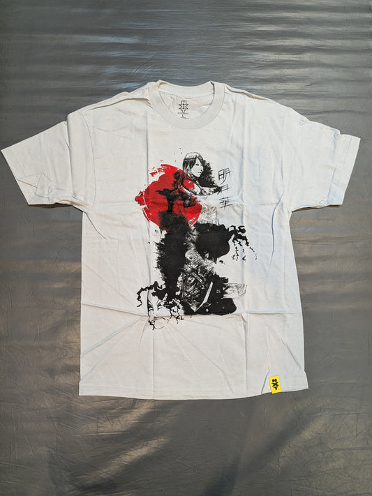 アスカ「TOMORROW DANGER」Tシャツ(WWE(2016) / グレー)