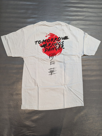 Asuka 'TOMORROW DANGER' T-shirt (WWE (2016) / Gray)