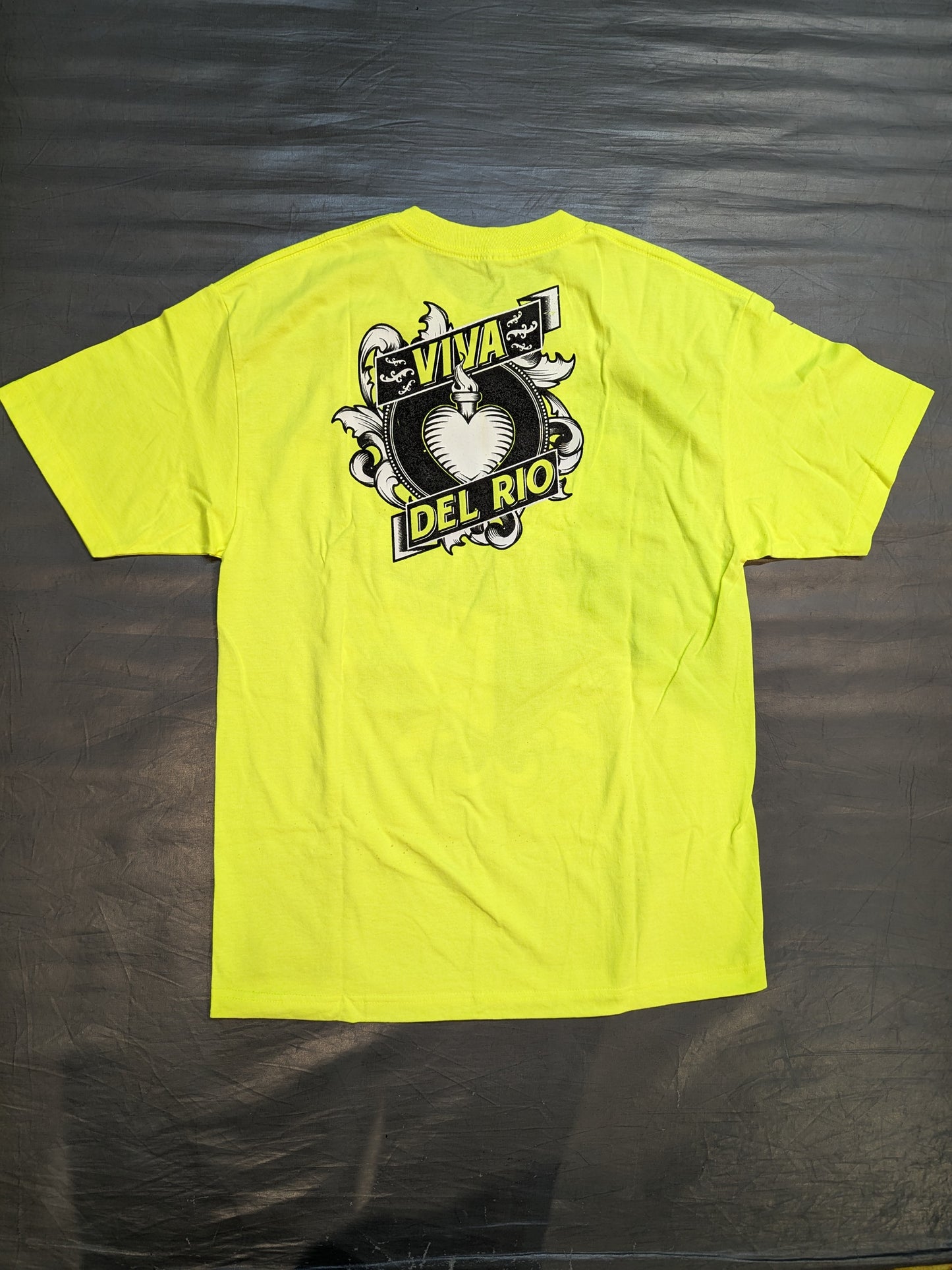 Alberto Del Rio "BORN IN MEXICO / MADE IN AMERICA" T-SHIRT (WWE (2012) / Light Green)