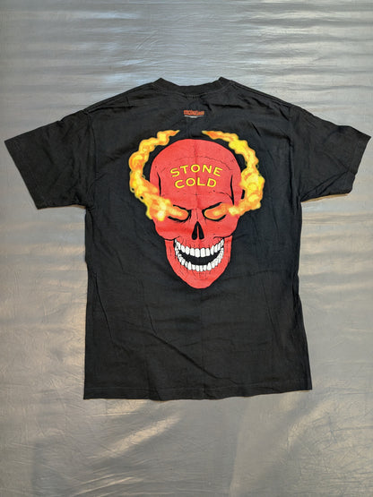 ストーンコールド・スティーブ・オースチン「3:16」Tシャツ(WWF(2000) / ブラック)