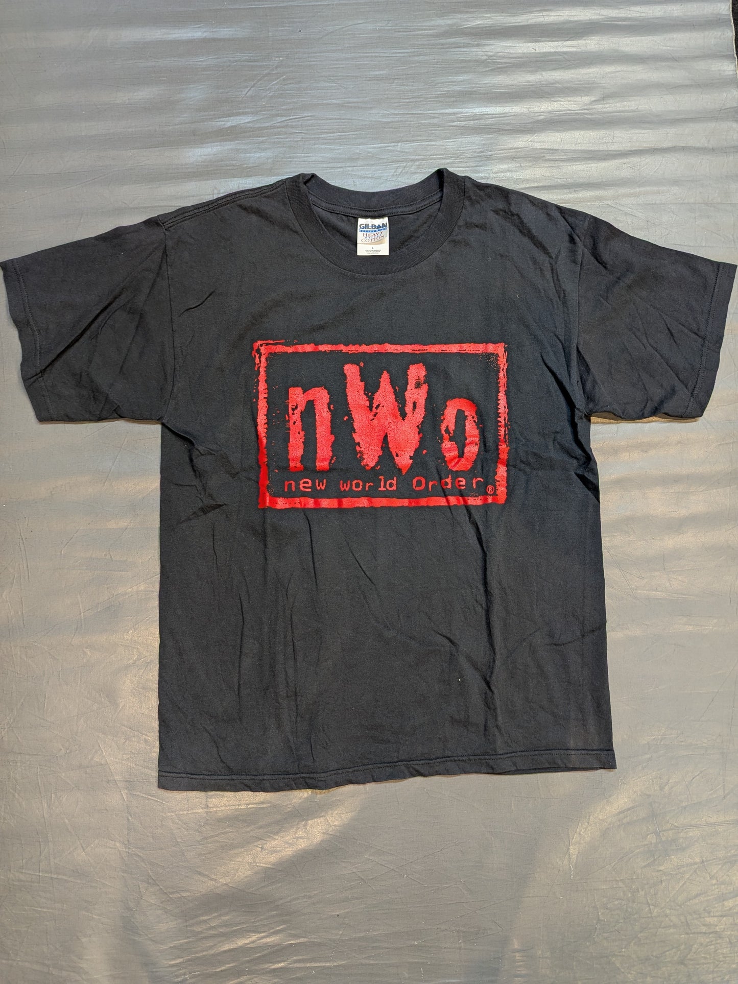 nWo ウルフパックTシャツ(WCW(1990s) / ブラック)