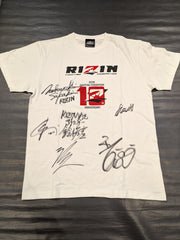6名サイン入り】RIZIN 10周年記念Tシャツ – 闘道館