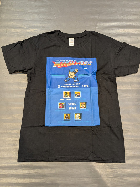 菊タロー ロックマン風 Tシャツ