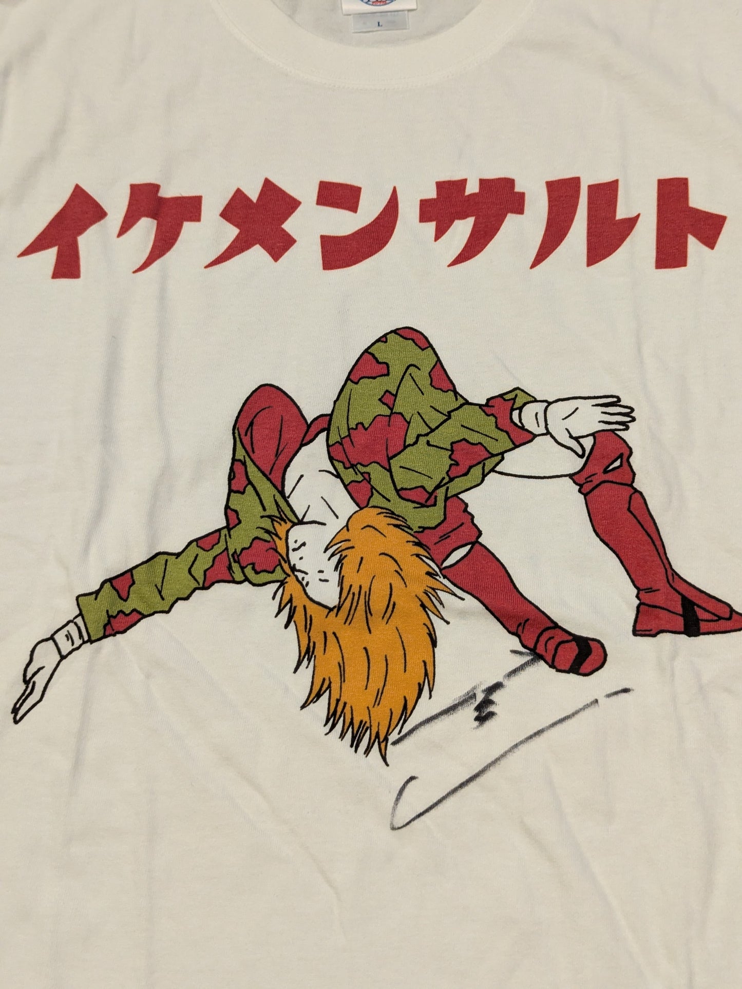【hand signed autograph】 Kuroshio Ikemen Jiro "Handsome Sarto" T-shirt