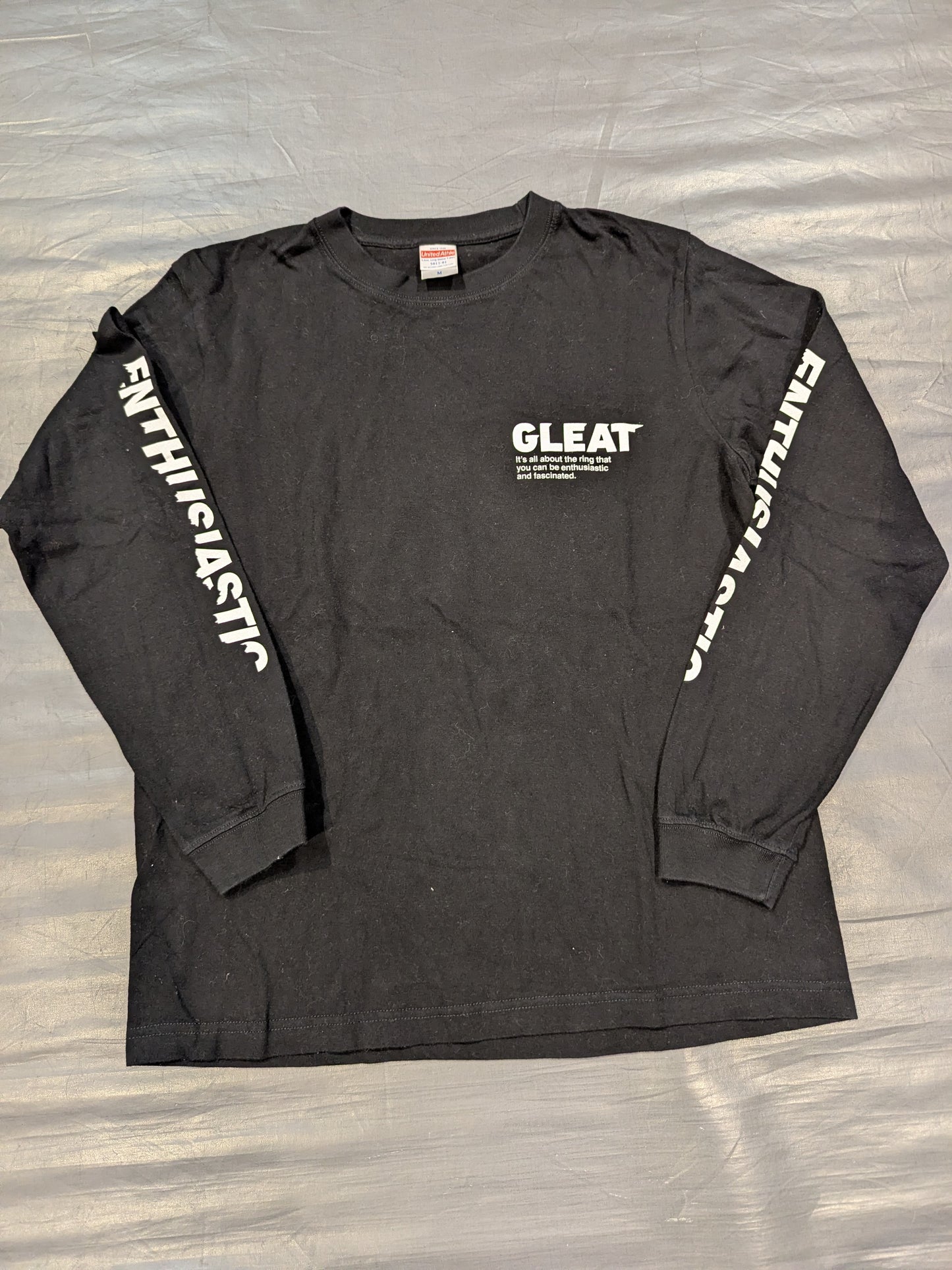 GLEAT ロゴ ロングTシャツ
