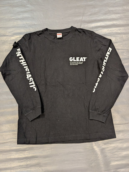 GLEAT ロゴ ロングTシャツ