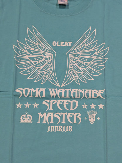 渡辺壮馬「SPEED MASTER」Tシャツ