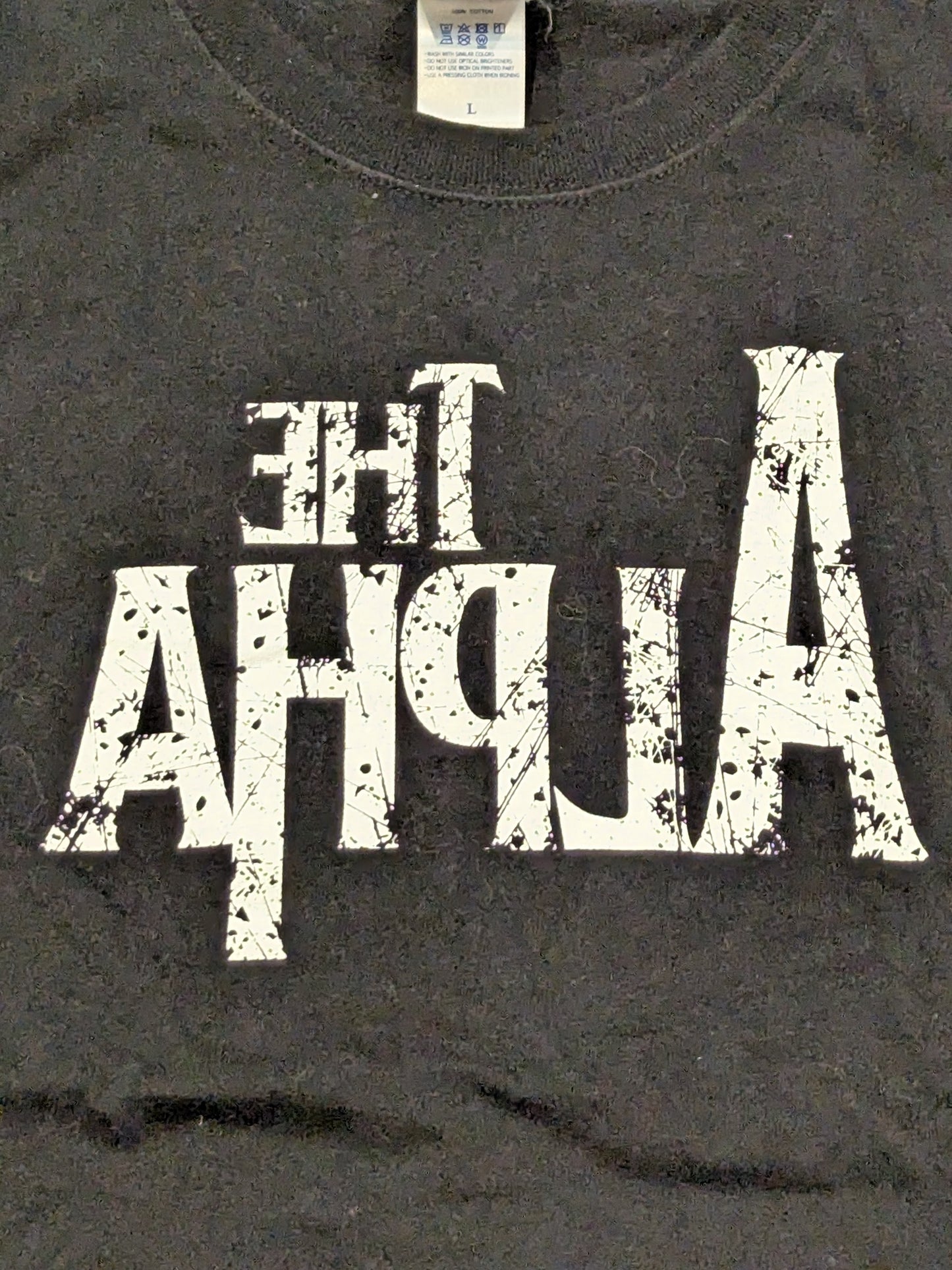 KONOSUKE TAKESHITA "THE ALPHA" T-shirt (gown back print Ver.)
