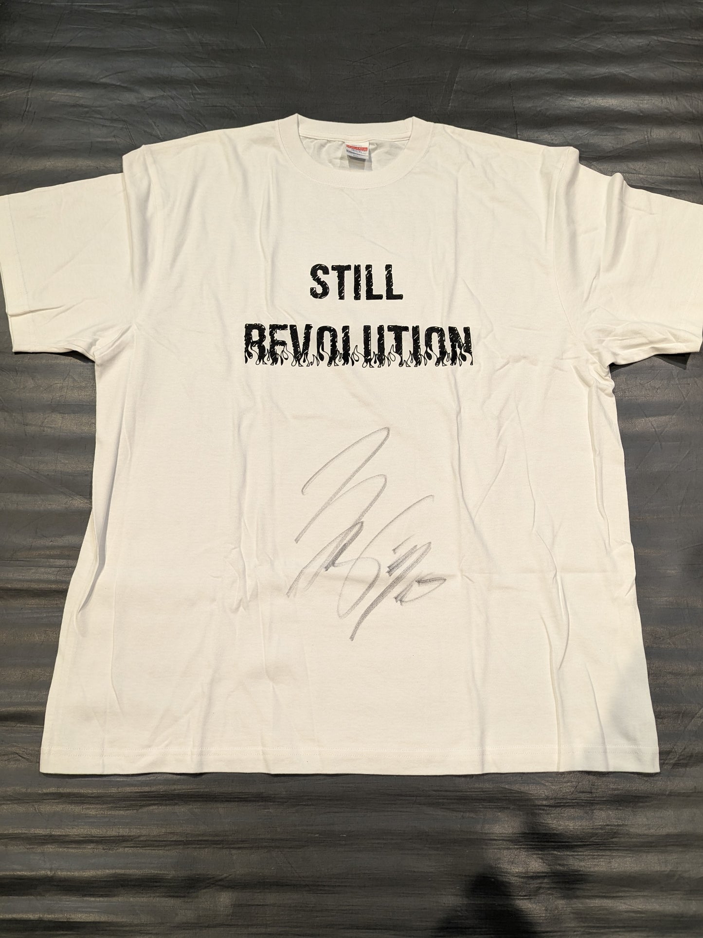 【佐藤光留 直筆サイン入り】天龍プロジェクト「STILL REVOLUTION」Tシャツ
