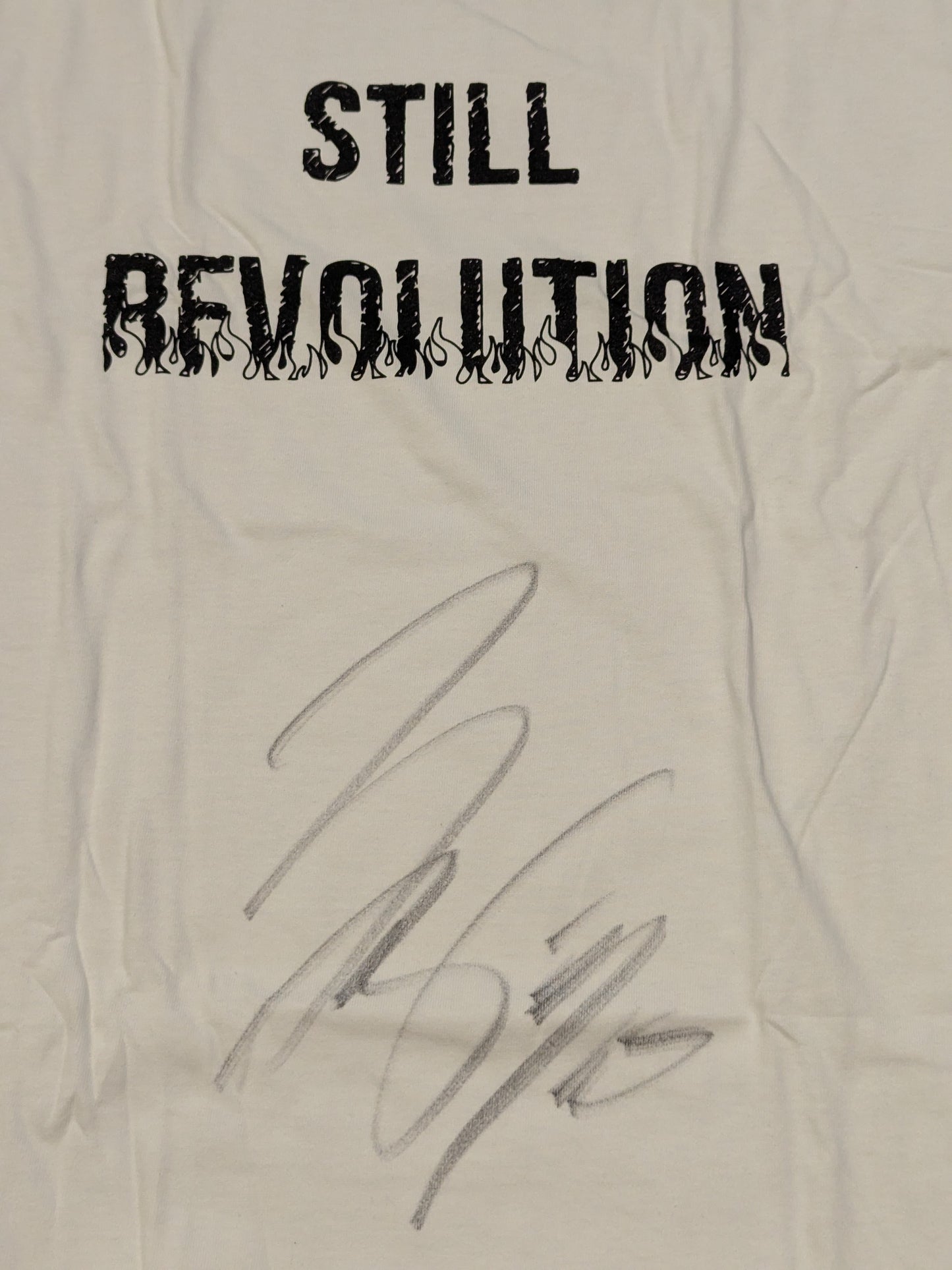 【佐藤光留 直筆サイン入り】天龍プロジェクト「STILL REVOLUTION」Tシャツ