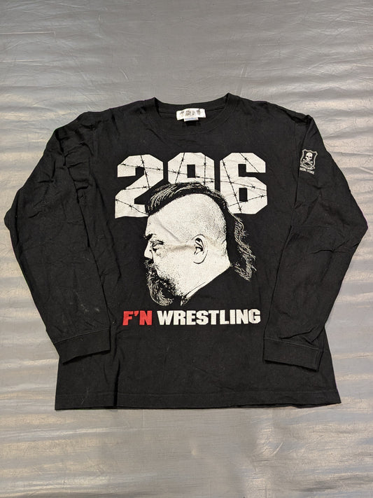 296「F‘N WRESTLING」ロングスリーブTシャツ
