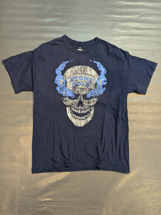 ストーンコールド・スティーブ・オースチン Tシャツ(WWE(2024) / ネイビー)