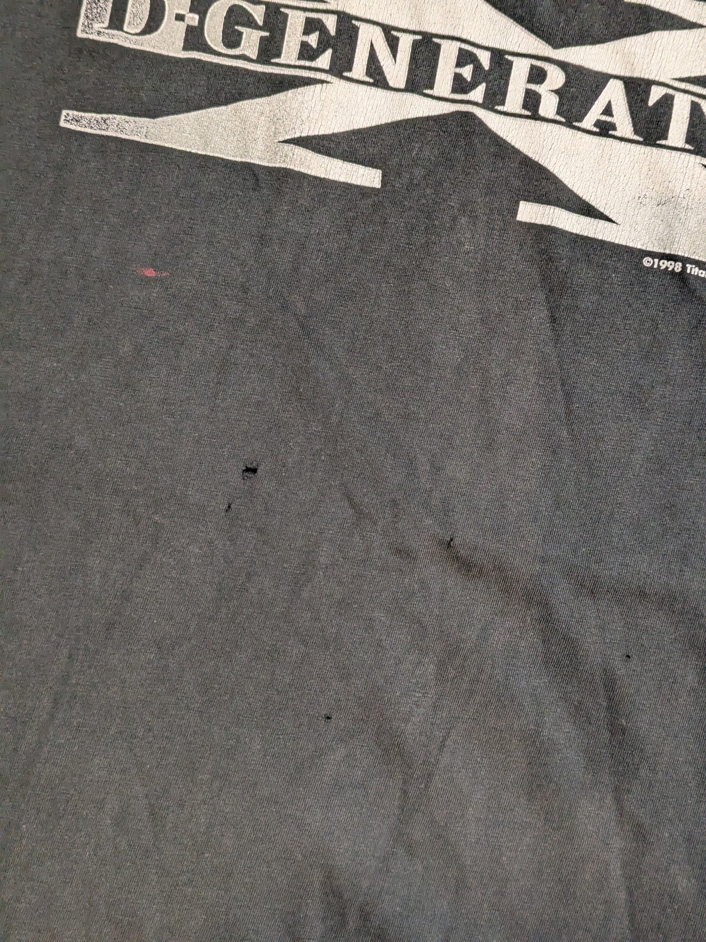 D-GENERATION X Tシャツ(WWF(1997) / ブラック)